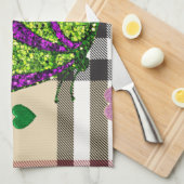 Saint Valentin Serviette de cuisine, Papillon (Quart Plié)