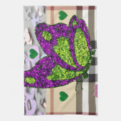 Saint Valentin Serviette de cuisine, Papillon (Vertical)