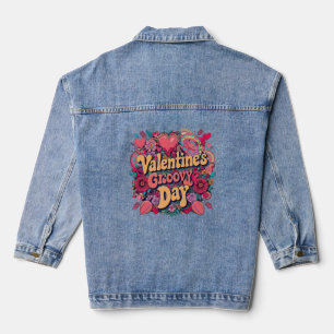 Saint Valentin, super journée, clipart rétro