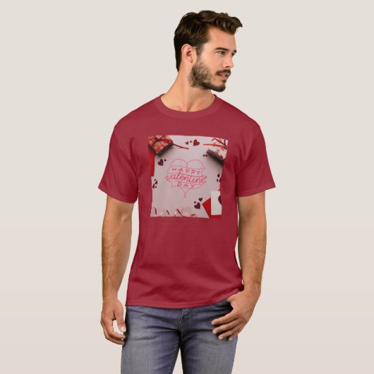 Saint Valentin T-Shirt (Devant entier)
