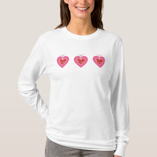 Saint Valentin T-shirt dames (Devant)