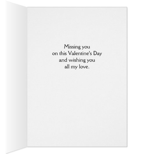 Saint-Valentin, Vous avez manqué, Coeurs ensemble (Intérieur (Droit))