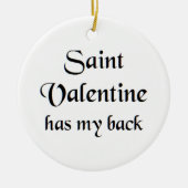 saint valentine coffee mug keramisch ornament (Voorkant)