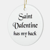 saint valentine coffee mug keramisch ornament (Links)