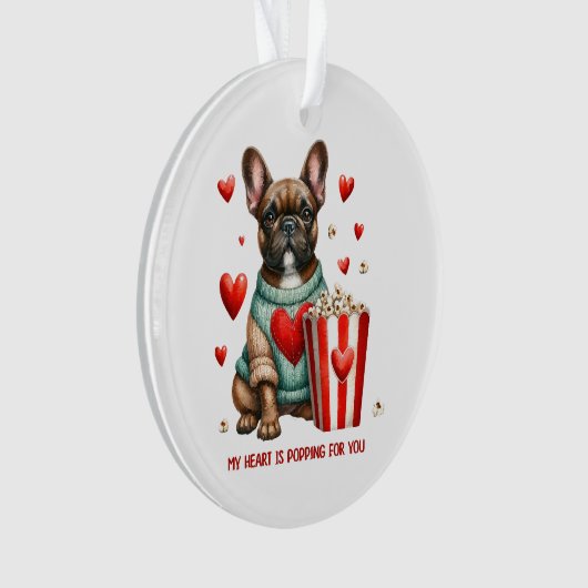 Saint Valentines Bulldog français (devant)