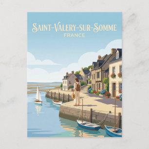 Saint-Valery-sur-Somme Frankrijk Briefkaart
