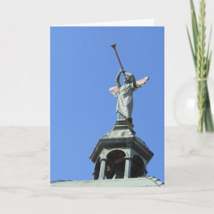 “Saint-Venceslas Ange Trompettiste” Carte de Pâque