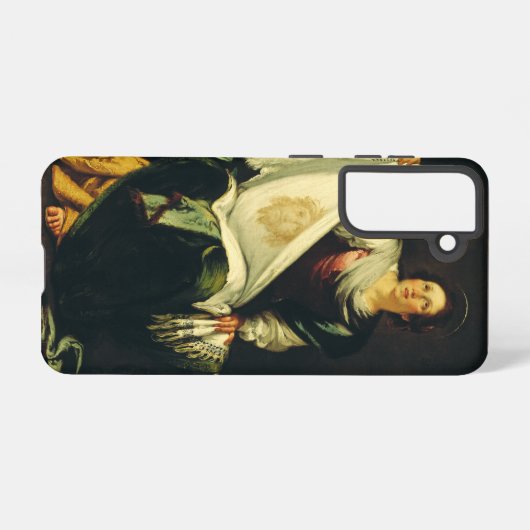 Saint Veronica door Bernardo Strozzi Samsung Galaxy Hoesje (Achterkant horizontaal)