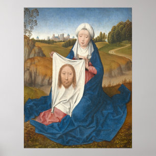 Saint Veronica - Hans Memling Fine Art Poster