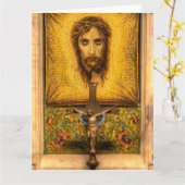 Saint Veronica's Veil St Patrick's Cathedral New Y Kaart (Gele Bloem)