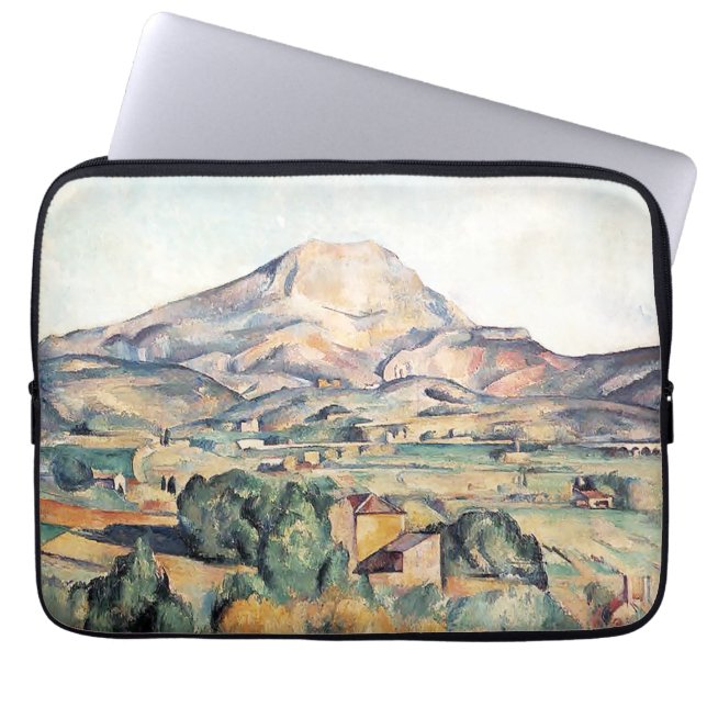 Saint-Victoire Barnes Mountain Paul Cezanne Laptop Sleeve (Voorkant)