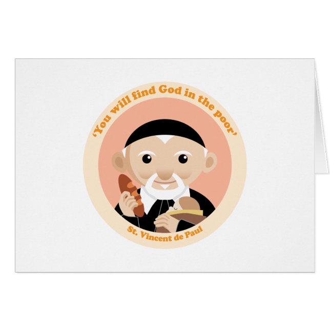 Saint Vincent de Paul (Voorkant Horizontaal)