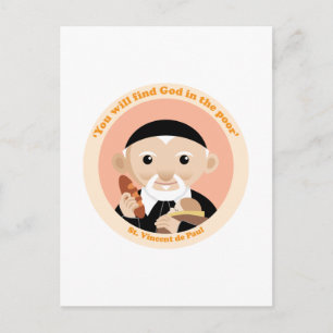 Saint Vincent de Paul Briefkaart