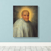 Saint Vincent de Paul Canvas Afdruk (Insitu (Houten vloer))