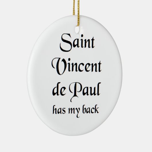 saint vincent de paul keramisch ornament (Rechts)