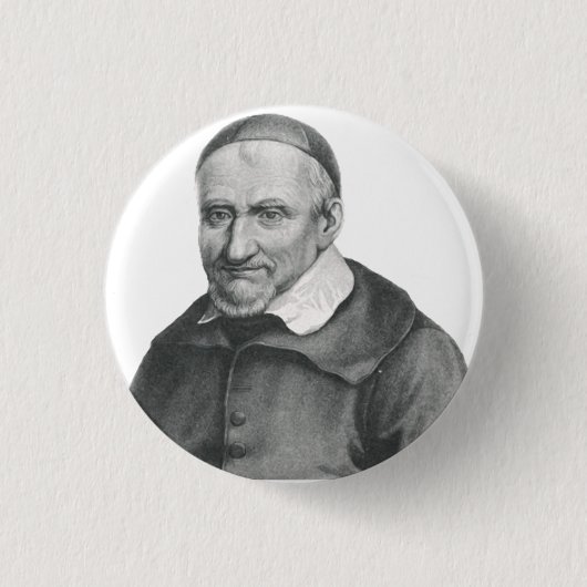 Saint Vincent de Paul Ronde Button 3,2 Cm (Voorkant)
