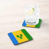 Saint Vincent en de Grenadines Bier Onderzetter (Rechterzijde)