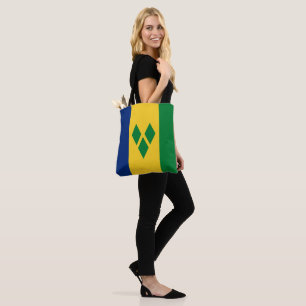 Saint Vincent en de Grenadines Flag Vincy Draagtas