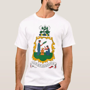 Saint Vincent en de Grenadines, joodse munt van wa T-shirt