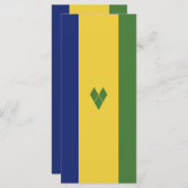 Saint Vincent en de Grenadines Menu (Voorkant / Achterkant)