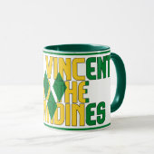 Saint Vincent en de Grenadines Mok (Voorkant rechts)