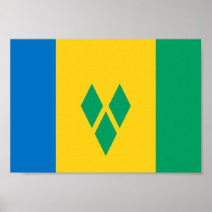 Saint Vincent en de Grenadines Poster