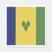 Saint Vincent en de Grenadines Servet (Voorkant)