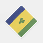 Saint Vincent en de Grenadines Servet (Hoek)