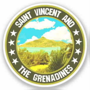Saint Vincent en de Grenadines Sticker
