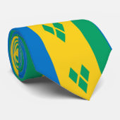 Saint Vincent en de Grenadines Stropdas (Opgerold)