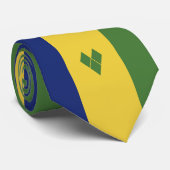 Saint Vincent en de Grenadines Stropdas (Opgerold)