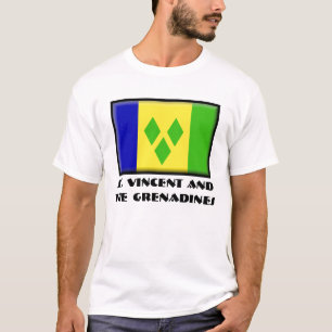 Saint Vincent en de Grenadines T-shirt
