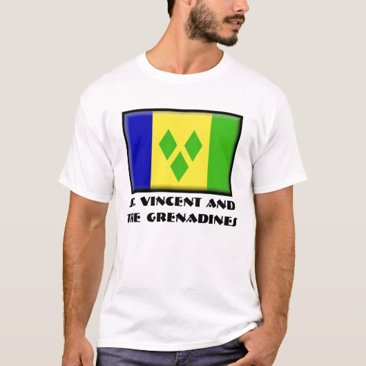 Saint Vincent en de Grenadines T-shirt (Voorkant)