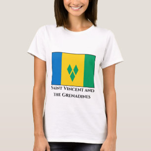 Saint Vincent en de Grenadines T-shirt