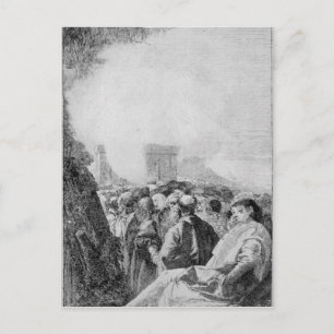 Saint Vincent Ferrer, 1750-80 Briefkaart