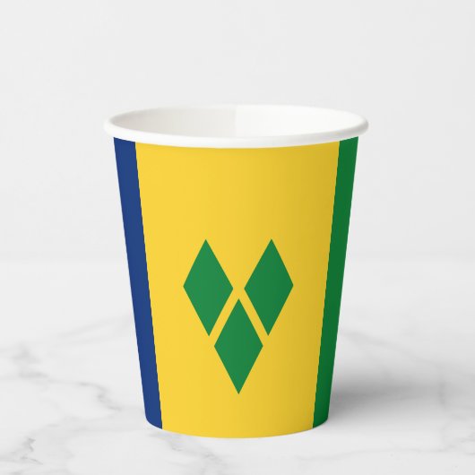 Saint Vincent Flag Papieren Bekers (Links)