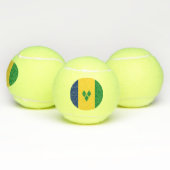Saint Vincent Flag Tennisballen (Multi)