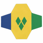 Saint Vincent Flag Voetbal (Enkel)