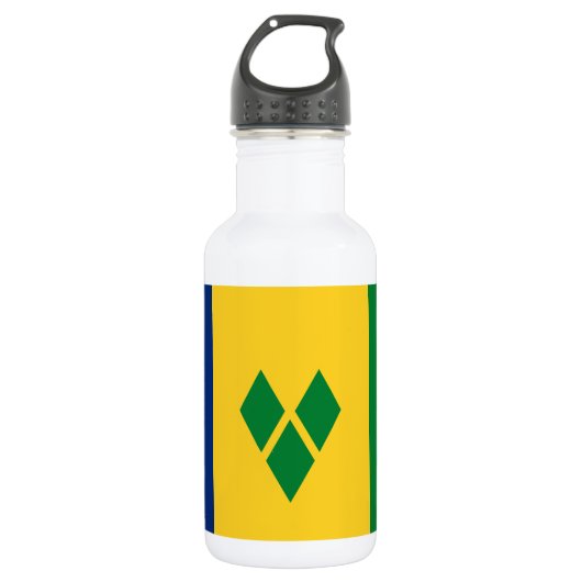 Saint Vincent Flag Waterfles (Voorkant)