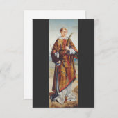 Saint Vincent of Saragossa Bedankkaart (Voorkant / Achterkant)