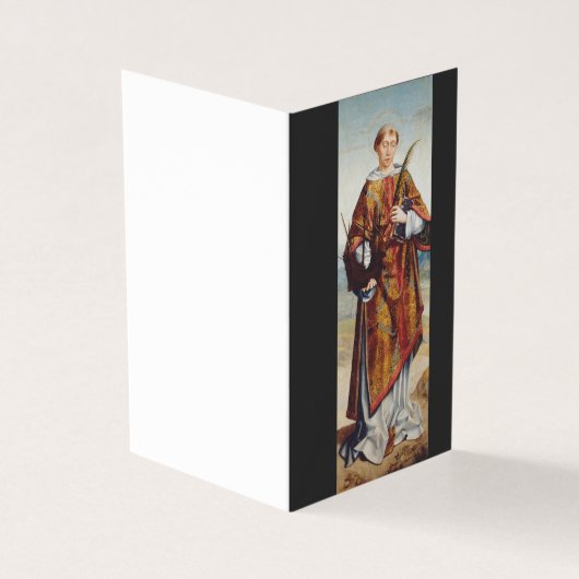 Saint Vincent of Saragossa Kaart (Buitenkant)