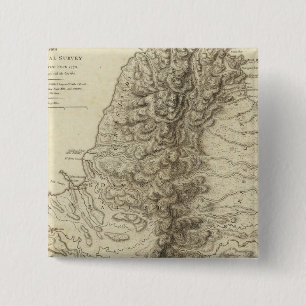 Saint Vincent Vierkante Button 5,1 Cm
