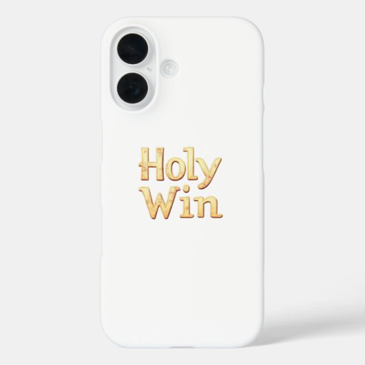 Saint Win iPhone 16 Coque (Verso)