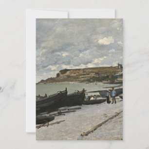 Sainte-Adresse van Monet - Boats Zee Cloudy Sky Kaart