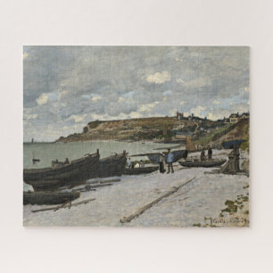 Sainte-Adresse van Monet - Boats Zee Cloudy Sky Legpuzzel