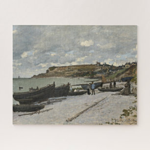 Sainte-Adresse van Monet - Boats Zee Cloudy Sky Legpuzzel