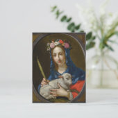 Sainte Agathe (par Cesare Dandini) Carte postale (Debout devant)