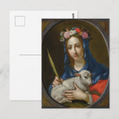 Sainte Agathe (par Cesare Dandini) Carte postale (Devant / Derrière)