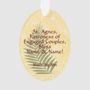 Sainte Agnès de Rome (MH 01) Acrylique