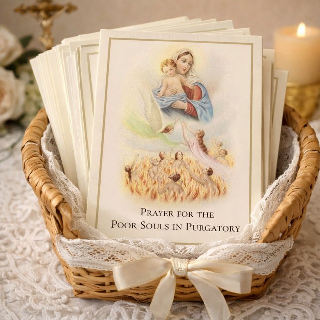 Sainte Âmes Catholiques Prière Purgatoire St Gertr (Créateur téléchargé)